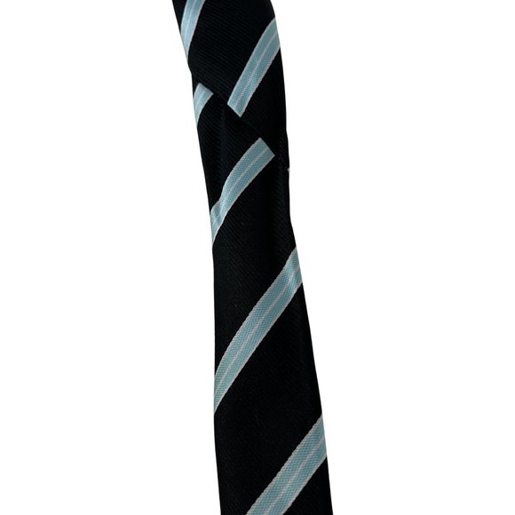 Ermenegildo Zegna Men's 100% Silk Striped Neck Tie Italy 59" - Picture 6 of 7